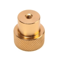 Ручка-кнопка CAPPIO PK328, d=23 мм, цвет золото, 8 шт.