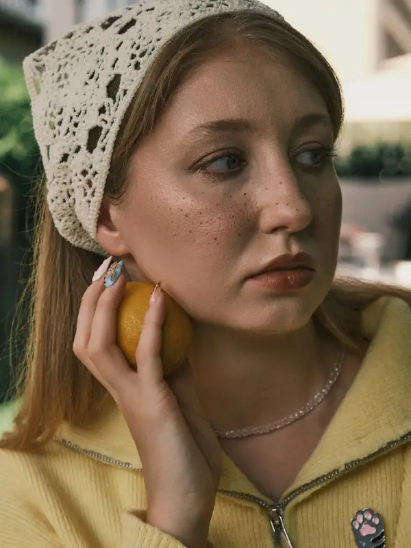 Чокер из бисера &laquo;Хрусталь&raquo;, белый в серебре, 37 см + 5 см доп, цепочка