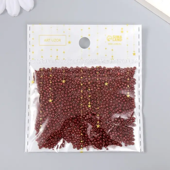 Бисер стекло 12/0 "Бразилин" 15 гр