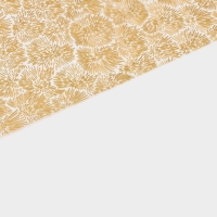 Салфетка сервировочная на стол Доляна &laquo;Салют&raquo;, 45&times;30 см, золотая