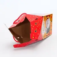 Коробка новогодняя подарочная складная &laquo;Приветики&raquo; 10.5&times;10.5&times;21.5 см