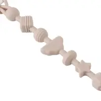 Держатель для соски пустышки, 2 шт, текстиль и силикон, Mum&Baby