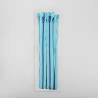 Молния &laquo;Трактор&raquo;, №5, разъёмная, замок автомат, 35 см, голубая