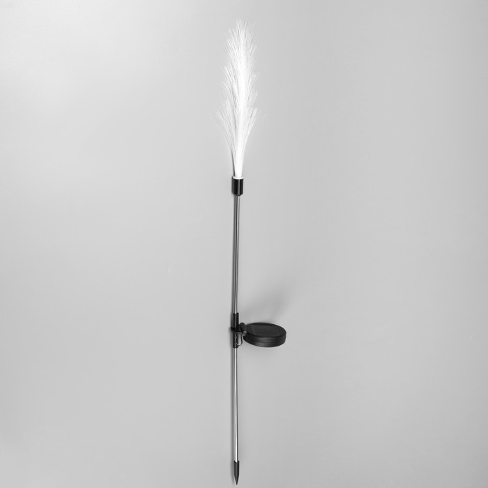 Садовый светильник на солнечной батарее &laquo;Колос&raquo;, 85 см, 8 LED, свечение тёплое белое