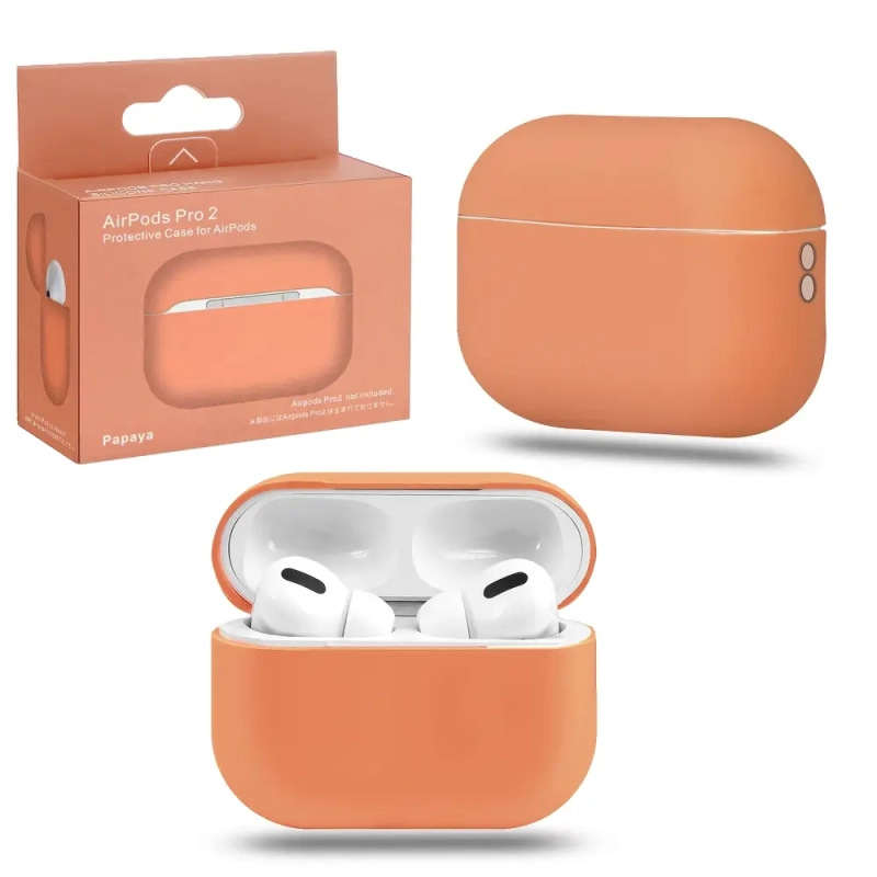 Чехол APods Pro 2 №4 papaya