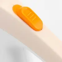 Рулетка - поводок для собак, лента 3 метра, белая/бежевая