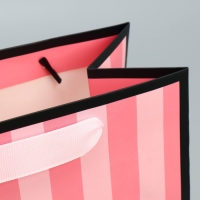 Пакет подарочный ламинированный квадратный, упаковка, &laquo;Лучшая&raquo;, 22 х 22 х 11 см