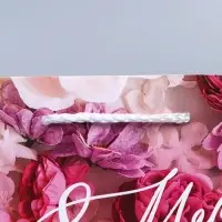 Пакет подарочный ламинированный, упаковка, &laquo;С 8 марта&raquo;, S 12 х 15 х 5.5 см