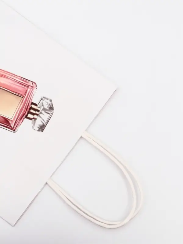 Пакет подарочный крафт &laquo;С Женским Днём&raquo; 18&times;8&times;25 См