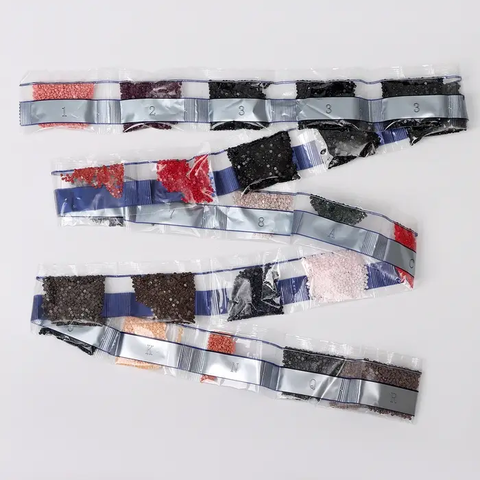 Алмазная вышивка полное заполнение "Красная роза", на раме, 40*50 см