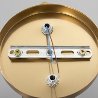 Люстра "Океан" 1х40Вт Е27 латунь 22х15х28см