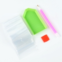 Алмазная мозаика с полным заполнением на холсте с подрамником &laquo;Замок&raquo;, 30 х 40 см