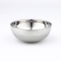 Миска из нержавеющей стали с двойными стенками &laquo;Трефор&raquo;, 400 мл, d=14 см