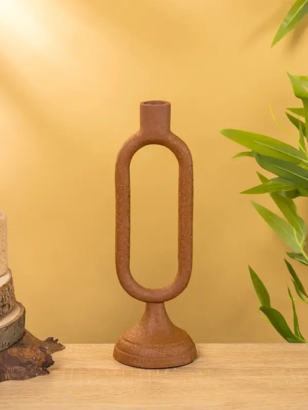 Подсвечник на 1 свечу "Бисквит" 8,5х,8,5х26 см