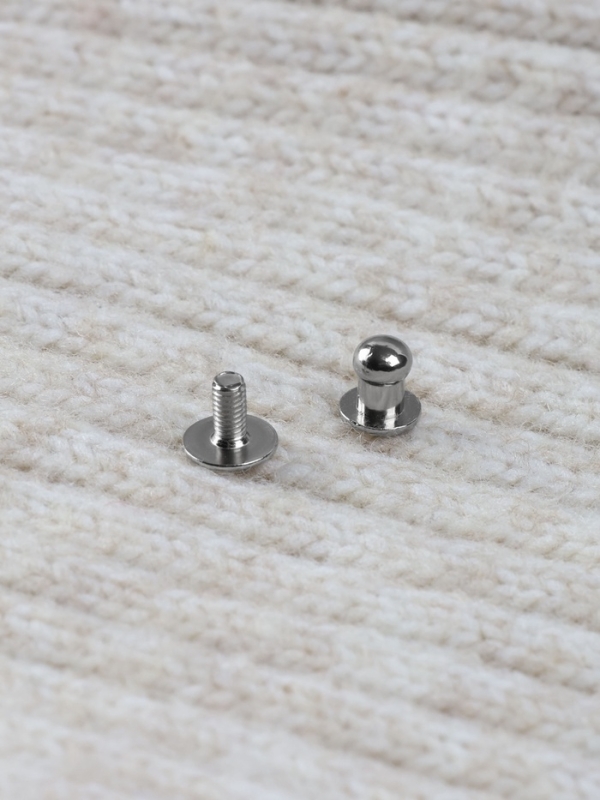 Бирка с кнопкой, с тиснением, &laquo;Цветок&raquo;, 8 &times; 1.5 см, набор 10 шт, серые