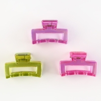 Краб для волос 3 шт. &laquo;Нежность&raquo; 3 шт, 4 х 2,5 х 2 см.