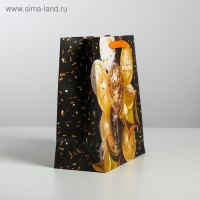 Пакет подарочный ламинированный вертикальный, упаковка, &laquo;С Днём Рождения&raquo;, ML 25 х 21 х 11,5 см