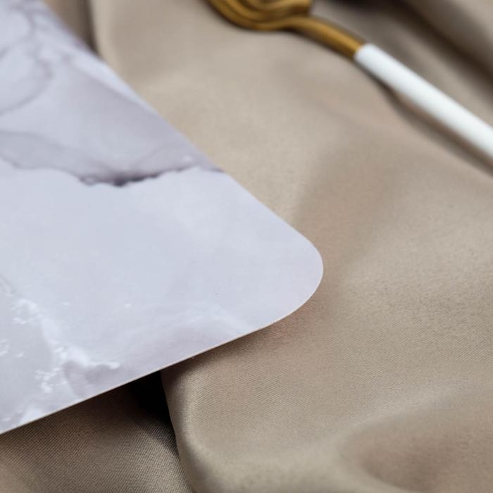 Доска разделочная пластиковая &laquo;Мрамор&raquo;, пластик, 30х20 см