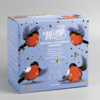 Гирлянда &laquo;Бахрома&raquo; 2.4 &times; 0.7 м с насадками &laquo;Шарики&raquo;, IP20, прозрачная нить, 108 LED, свечение мульти, 8 режимов, 220 В