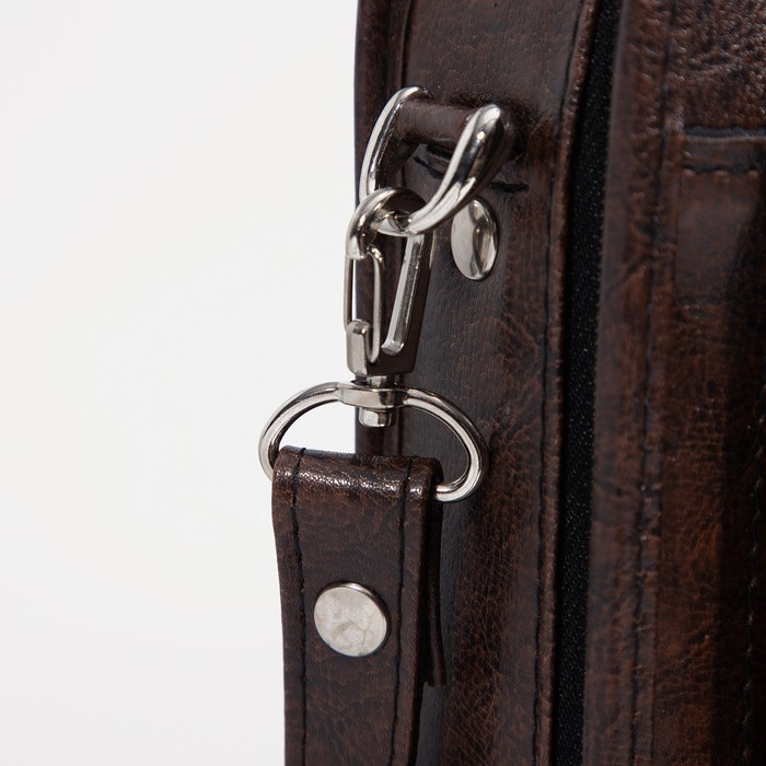 Сумка мужская &laquo;Алекс&raquo;, цвет коричневый