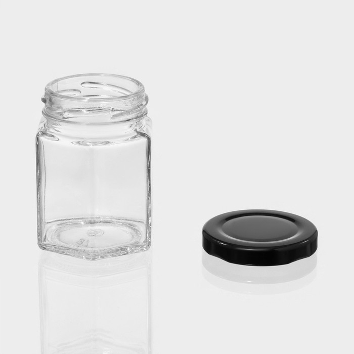 Банка cтеклянная для специй Доляна «Идиллия», 80 мл, 5,5×5,5×7 см, с металлической крышкой Банка cтеклянная для специй Доляна «Идиллия», 80 мл, 5,5×5,5×7 см, с металлической крышкой