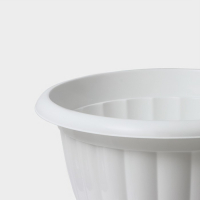 Кашпо уличное высокий &laquo;Жасмин&raquo;, 18 л, цвет белый