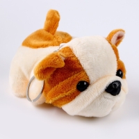 Мягкая игрушка &laquo;Щенок&raquo;, на брелоке, цвета МИКС