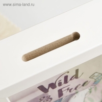 Копилка интерьерная пластик "Дикий и свободный слон" 17х12х3,8 см