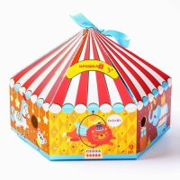 Набор развивающих тактильных мячиков &laquo;Цирк&raquo;, с пищалкой, 9 шт, Крошка Я