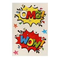 Набор для оформления "Веселые монстрики" 62,7х101 см