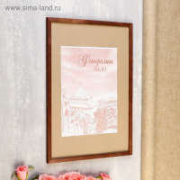 Фоторамка сосна с14 01/6 венге 30х45 см (пластиковый экран)