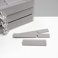 Подставка для украшений &laquo;Шкатулка Эдем&raquo;, 23,5&times;13&times;11 см, цвет серый