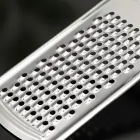 Тёрка для сыра мелкая Доляна &laquo;Валдай&raquo;, рабочая часть 11,5&times;5,8 см, нержавеющая сталь, цвет коричневый