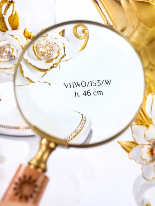 Лупа &laquo;Ватсон&raquo; латунь, манговое дерево, 8&times;8&times;20 см