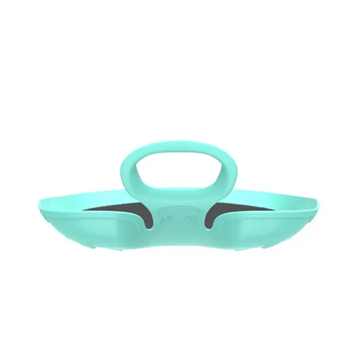 Санки-ледянки с мягкой сидушкой &laquo;Вираж&raquo;, бирюзовые, 39&times;37см