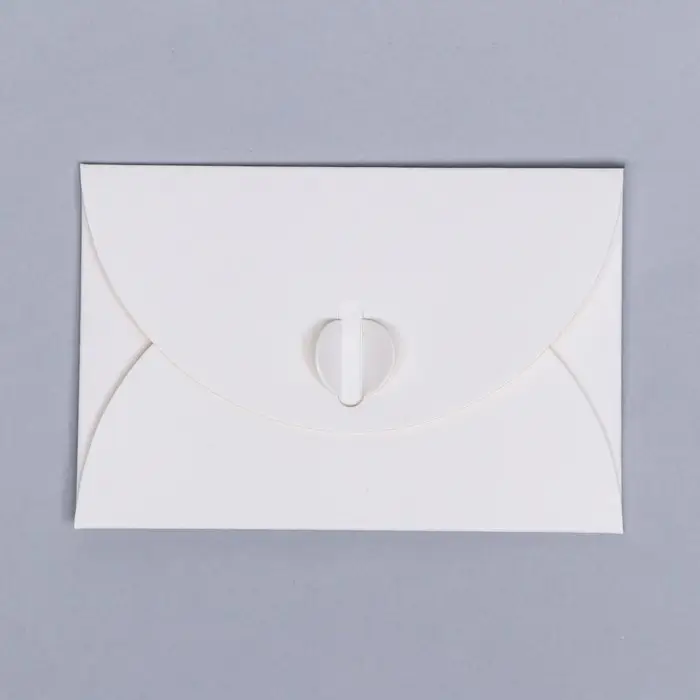 Конверт для подарочного сертификата, белый, 10.5&times;7 см