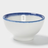 Соусник "Blue Lagoon" Magistro 8см 8х8х4, цвет белый, синий