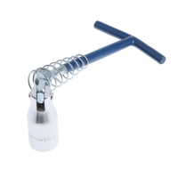 Ключ свечной ТУНДРА, с карданным шарниром, 16 и 21 x 220 мм