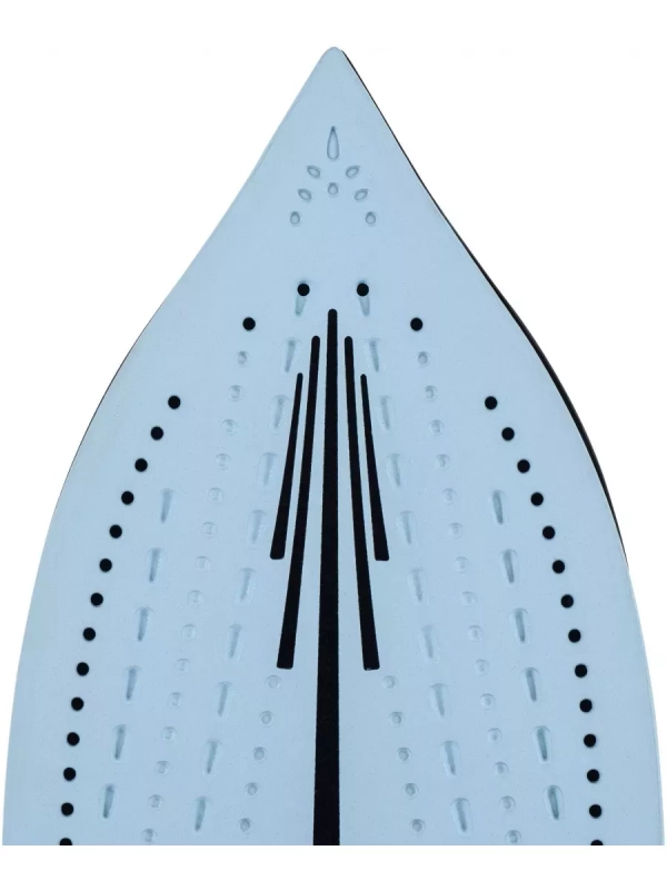 Утюг H-SI01557 2400Вт черный голубой