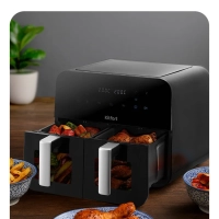 Аэрогриль электрический с 2 поддонами 9 литров 2400Вт