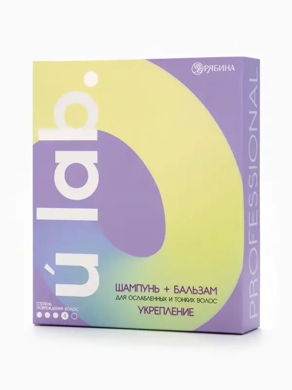 Подарочный набор &laquo;Укрепление&raquo;: шампунь 250 мл, бальзам 250 мл, URAL LAB