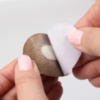 Пяткоудерживатели для обуви, на клеевой основе, дышащие, 10&times;4 см, пара, бежевые