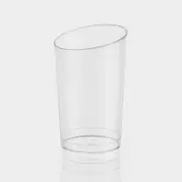 Стакан пластиковый одноразовый &laquo;Конический экстра&raquo;, 150 мл, прозрачный