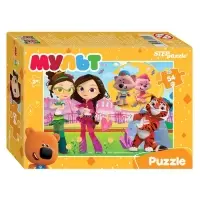 Пазл &laquo;Мультфильмы: Ми-ми-мишки. Сказочный патруль&raquo;, 54 элемента, МИКС