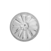 Ручка кнопка ТУНДРА РК116GP, цвет хром