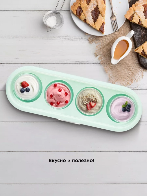 Йогуртница стеклянные баночки 20 Вт КТ-6039