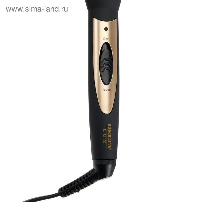 Стайлер для завивки DELTA LUX DL-0637, 25 Вт, d=10 мм, 180&ordm;С, керамическое покрытие