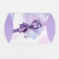 Коробка складная, подушка, &laquo;Фиолетовый бант&raquo; 19&times;14&times;4 см