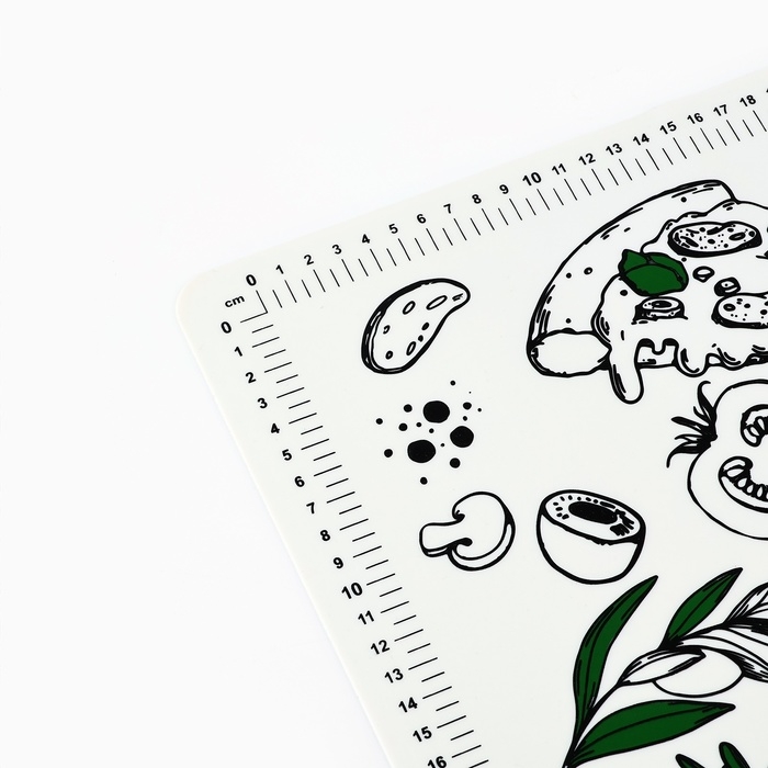 Силиконовой коврик для выпечки &laquo;Pizza time&raquo;, 50 х 70 см