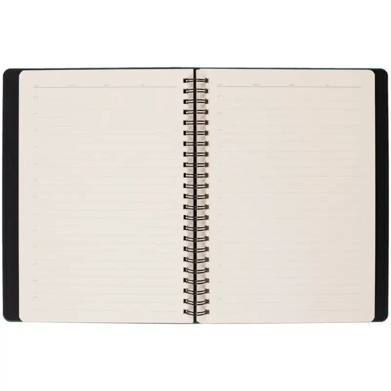 Ежедневник Spring Urban на заказ, недатированный, изумрудный